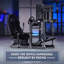 Inbox Zero Adjustable Backrest-Height and Adjustable Height PC & Racing Game Chair in Black