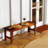 Backless Front Porch Bench,Wood Outdoor Bench-346459709