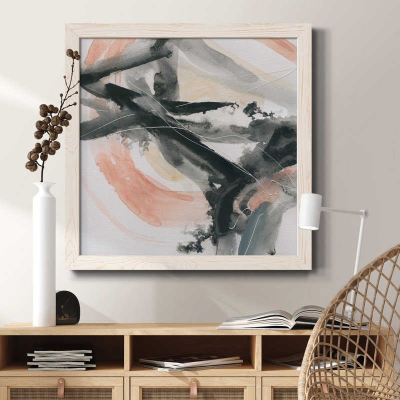 Bouquet de grâce à la maison - Couronne encadrée de qualité supérieure - prête à être accrochée, H 17 po x l 17 po x P 1,5 po