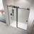 60" W X 76" H Sliding Opening Frameless Design Shower Door