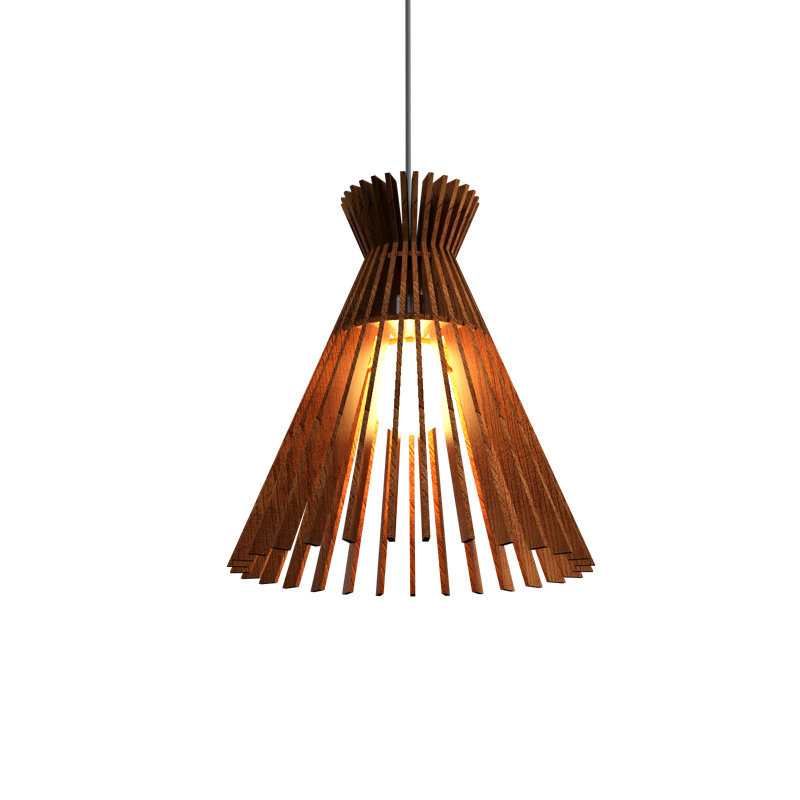 Stecche Di Legno 1 - Light Pendant, Imbuia, Imbuia