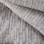 Édredon double / grand 3 pièces, riche en coton et rembourré, tissé invitant, gris avec rembourrage et tissu