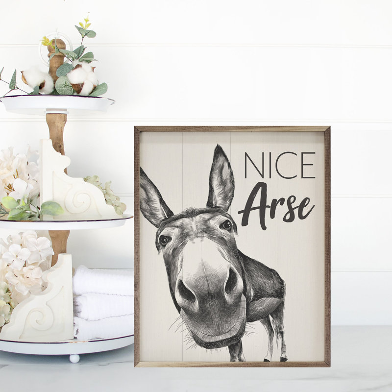 Nice Ass Mule - blanc, H 10 po x l 8 po