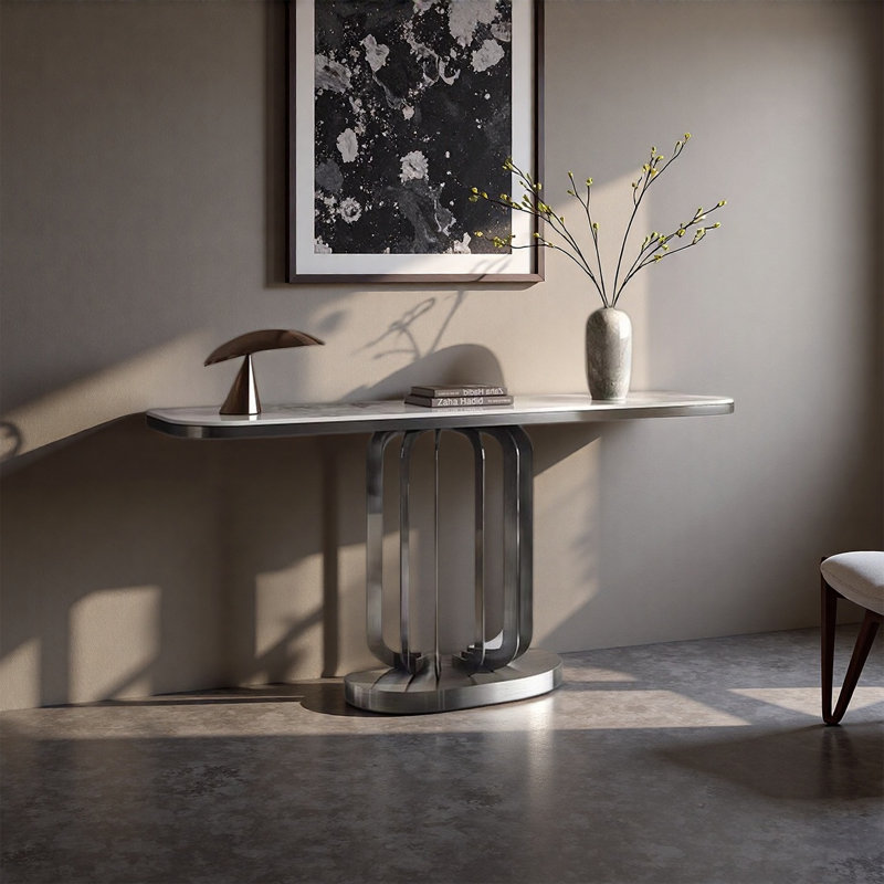 Console Modern, H 33,46 po x l 39,37 po x P 13,78 po