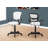 Office Chair, Adjustable Height, Swivel, Ergonomic, Armrests, Computer Desk, Work, Juvenile, Black Metal, Contemporary, Modern-917212449