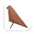 Mahmooda Modern Wooden and Metal Bird Figurine Crafted from Mango Wood and Brass Accents - Contemporary Decorative Sculpture for Shelf or Tabletop Display