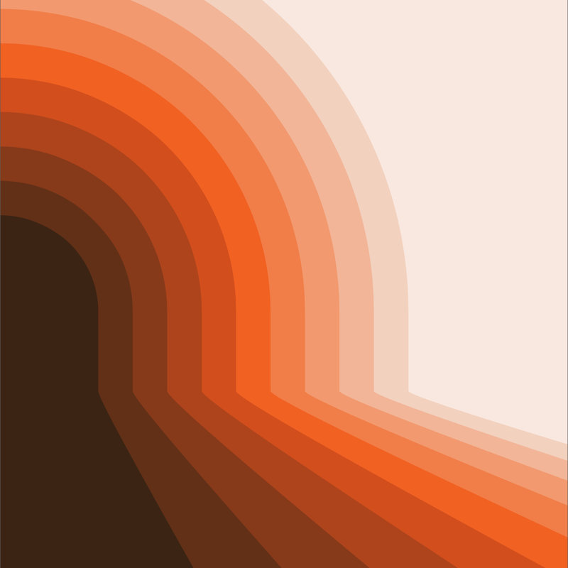 «Dusk Halfbow» par Rachel Breeden - reproduction imprimée, H 12 po x l 12 po, Non, Cadre flottant doré