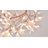 108-Light Copper LED Chandelier With Acrylic Shades