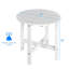 Table d'appoint ronde en polyéthylène haute densité (PEHD)-352886586-345569624