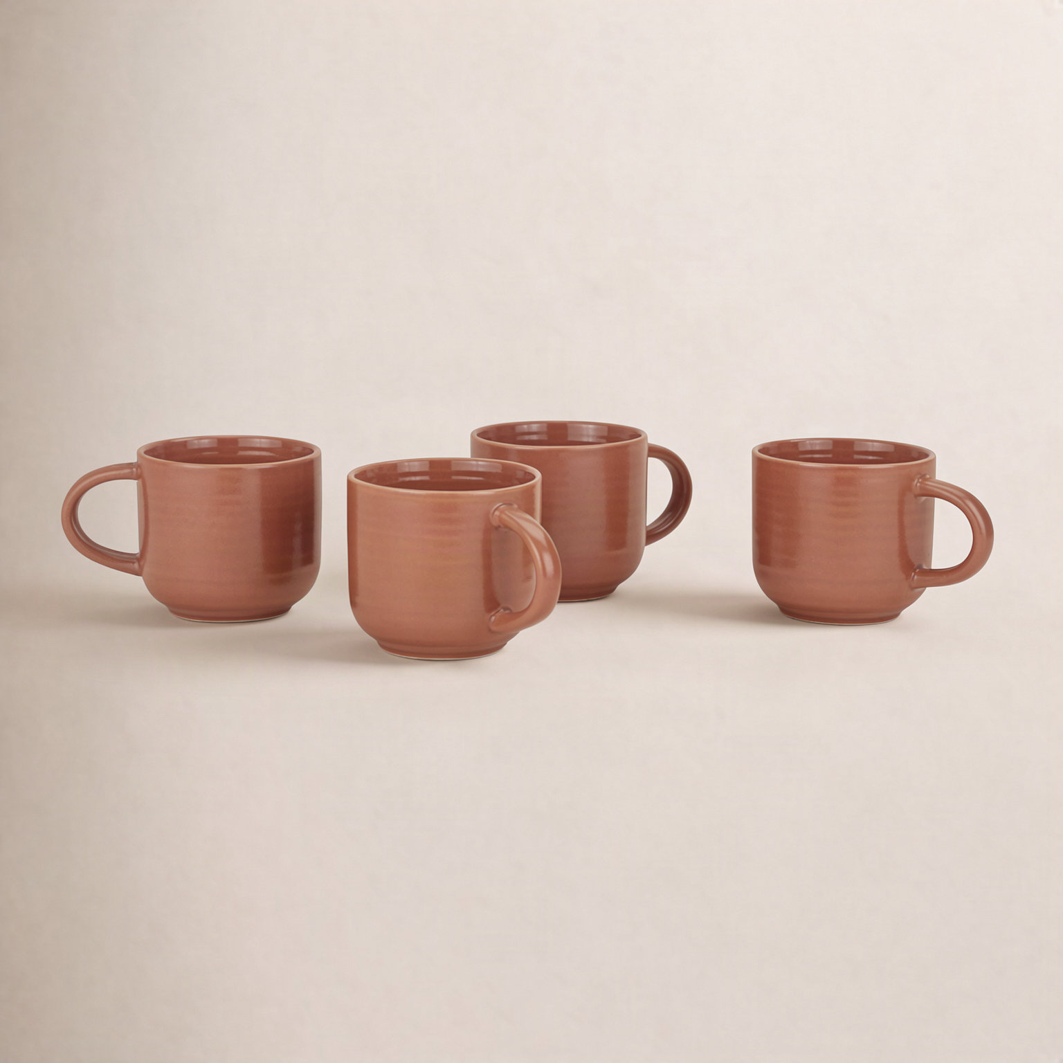 Essential Stoneware Coffee Mug, Terracotta