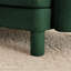 Canapé 3 places avec accoudoirs en forme de coquillage et pieds cylindriques Boucle, parfait pour la vie moderne-358777579