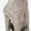 Charmante statue de chien MGO pour la décoration extérieure, légère et durable, aucun assemblage requis
