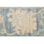 Tapis décoratif en laine de conception unique noué à la main New Age Oushak beige/bleu 9 pi 10 po x 13 pi 8 po New Age