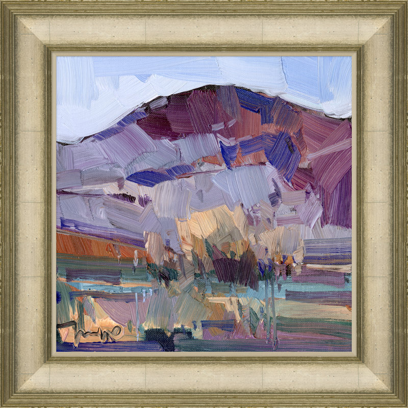 Frosty Landscape Painting by Joseph Mota