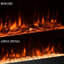 Ultra Thin Wall Mount Electric Fireplace with Timer and Overheat Protection-1748445514