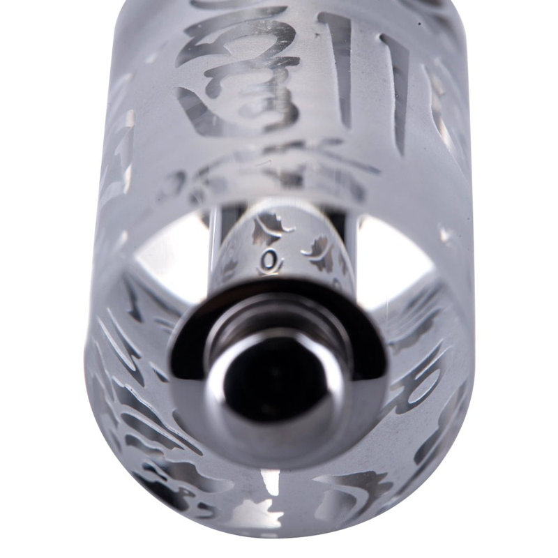 Crystal Necklace, Pendant, LIULI Prayer Wheel | Eternal Cycle of Compassion