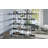 5-Tier Bookcase Home Office Open Bookshelf, Vintage Industrial Style Shelf With Metal Frame-373284256