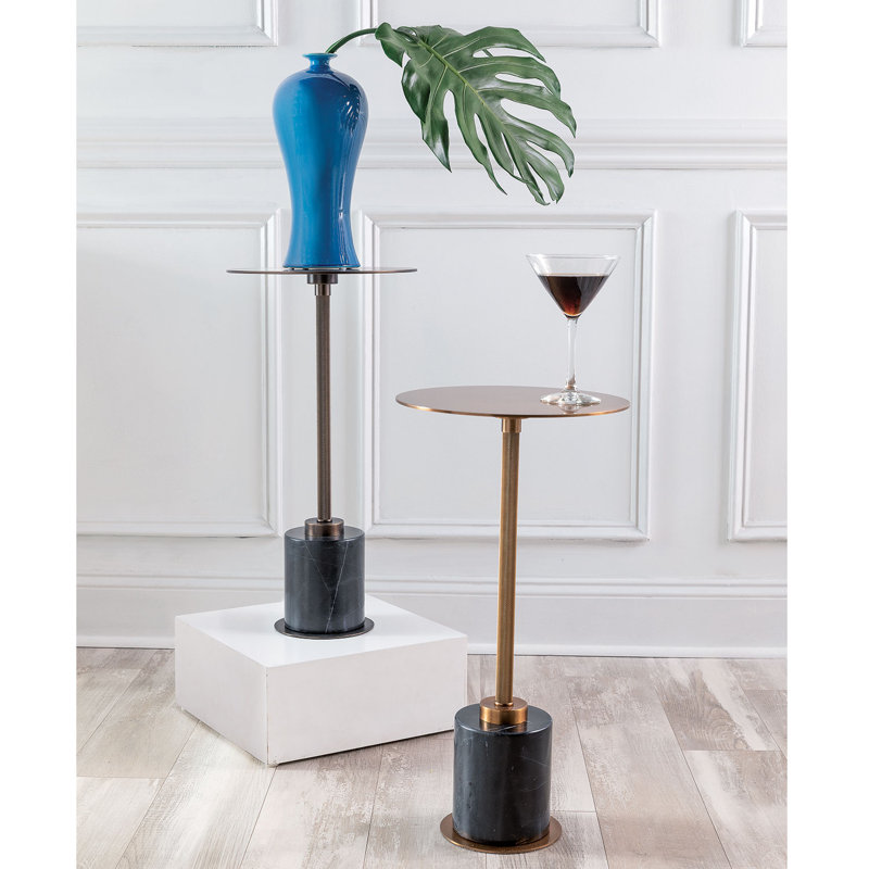 Parliament Steel Top End Table