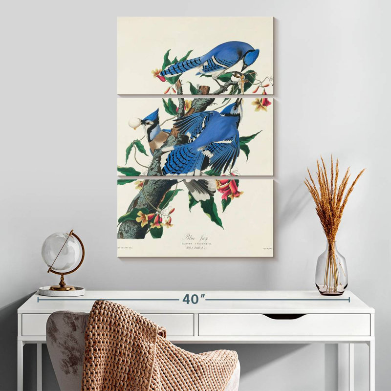 Blue Jay, 32" H x 20" W