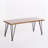 Zion Industrial Wood And Metal Coffee Table