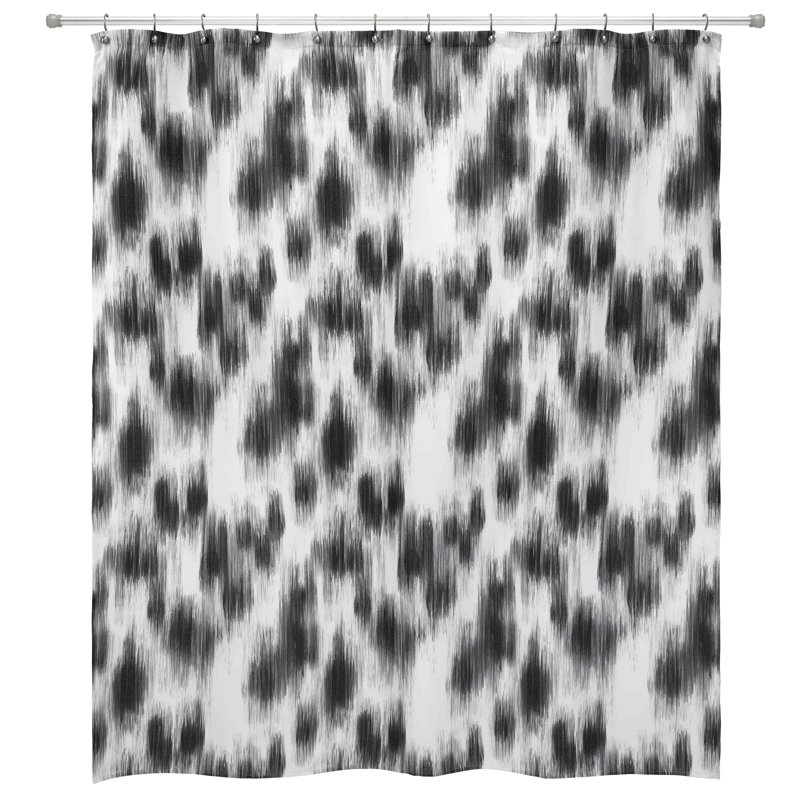 Nicole Miller Sydney Abstract Shower Curtain