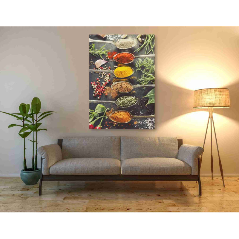 «A Pinch of Spice», art mural sur toile, H 60 po x l 40po x P 1,5 po