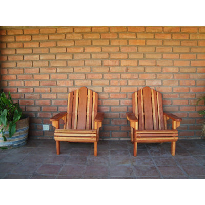 Benkley Redwood Adirondack Chair