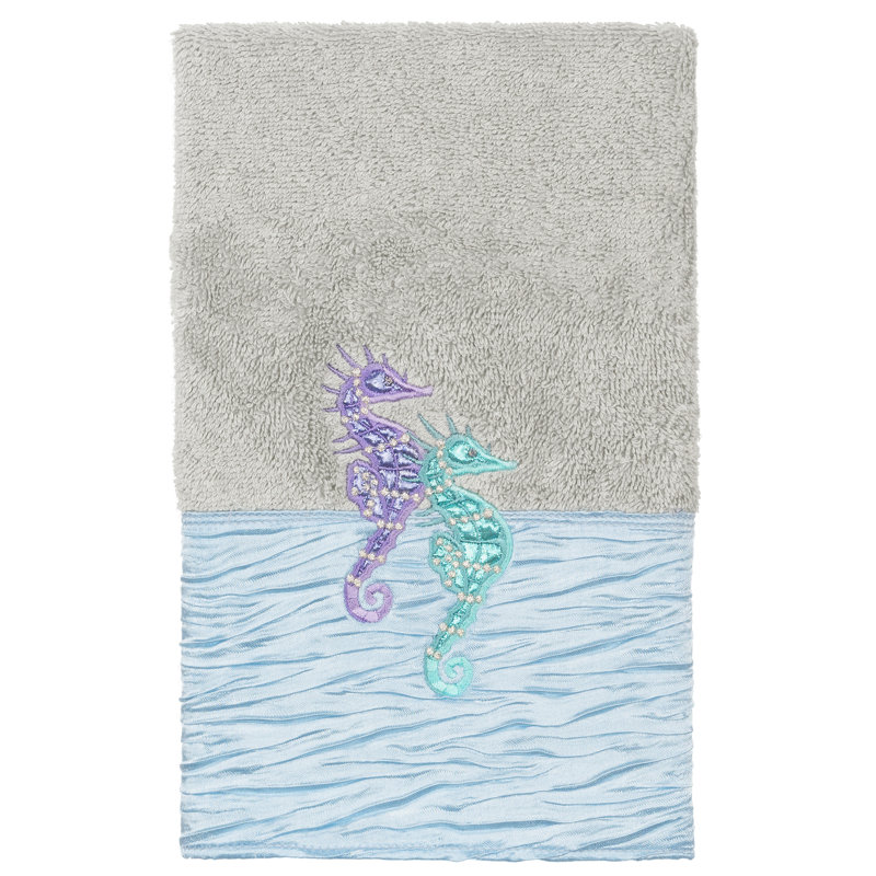 Ensemble de serviettes en coton Sofia, Gris clair, 1 Piece Hand Towel