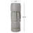 Stone Gray Garden Pot - 24.67" Height, 9.36" Width & Depth Made Of Cast Outdoor Magnesium Oxide Vase W X D H Enhances Decor