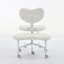 Chaise de bureau avec support lombaire et tabouret réglable-2042962015