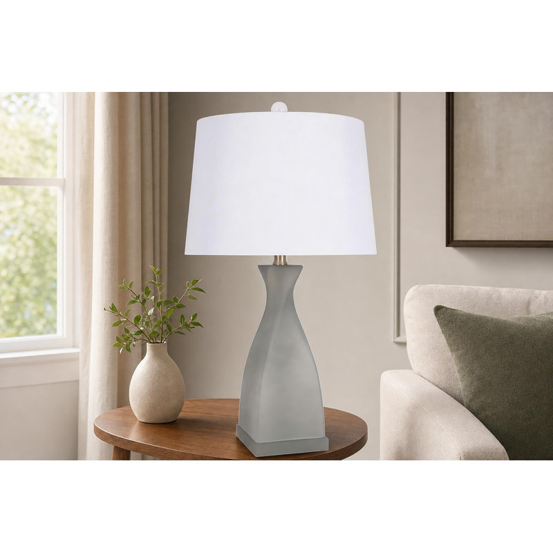 Lampe de table en verre Sage Elegance Art - vert sauge givré et cristal givré - ensemble de 2