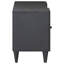 Solid Wood Rectangle Accent Cabinet