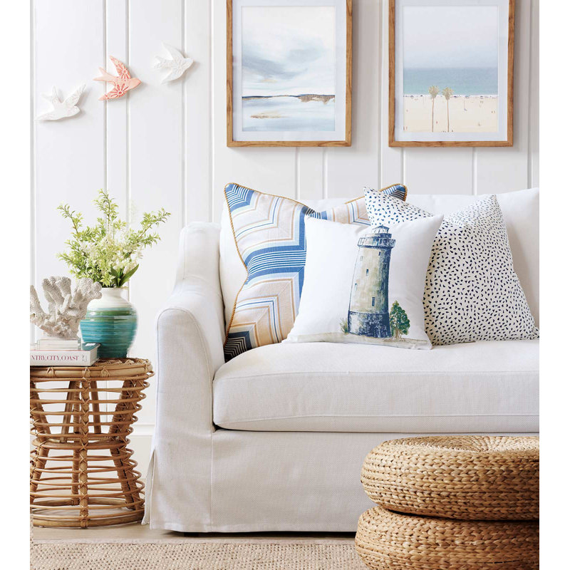 Maritime Square Pillow Cover & Insert