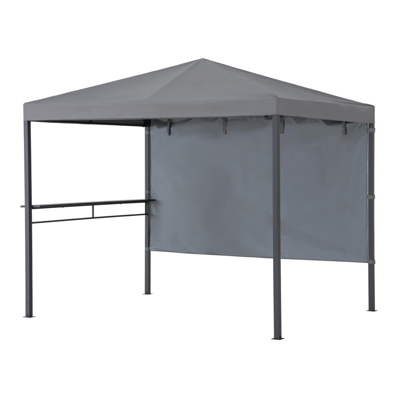 Fabric Pavillon Kabru - 220cm x 280cm, grey