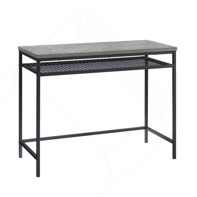 Bureau d'écriture, finition grise