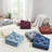 Chenille Square Floor Pillow Cushion-120551005-120551008