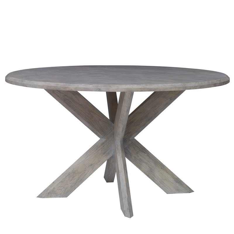 Hayden Round Solid Wood Dining Table, Debutante