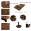 120cm H x 58cm W Standard Bookcase-61709009
