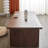 walnut solid wood end table-105833963