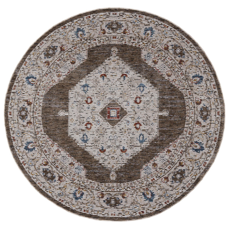 Sierra Performance Oriental Rug, Round 6'
