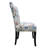 Chaise d'appoint en polyester de 20 po de largeur