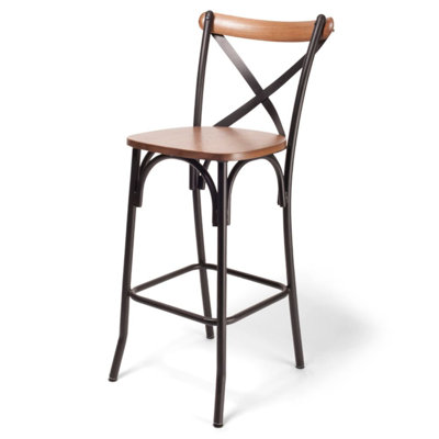 Marais Counter Stool with Metal Frame