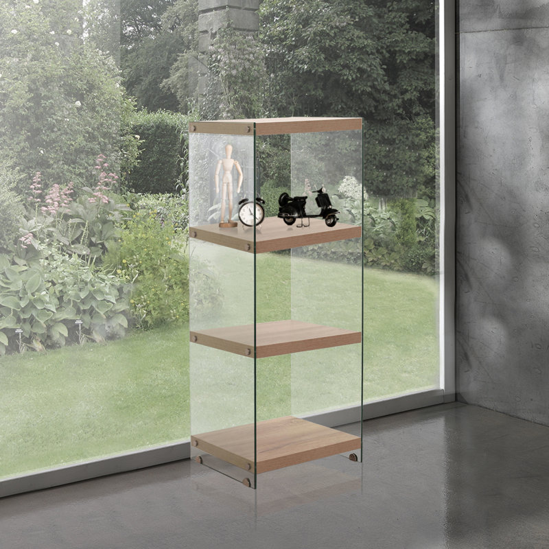 Duffy 120cm H Standard Bookcase, 120cm H x 49cm W x 29.5cm D
