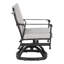 Fauteuil oscillant avec coussins Marquis