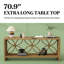 Élégante table d'entrée (avec table basse seulement)
