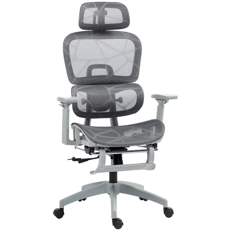 Office Chair, Grey