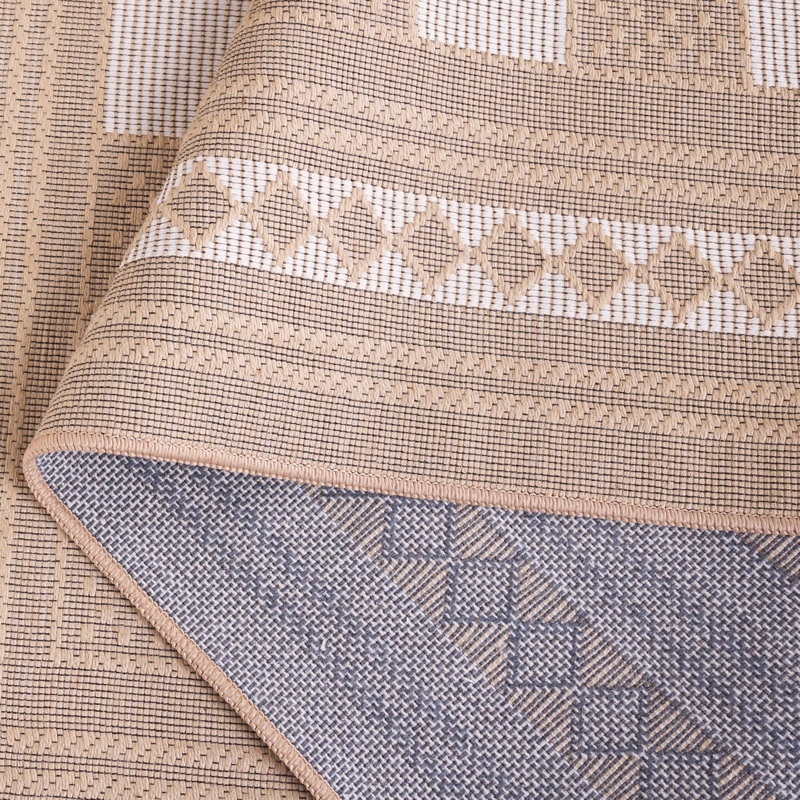 Orrego Performance Geometric Rug, Rectangle 5'3" x 7'6"