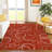Machine Washable Indoor/Outdoor Kugler ACN2408 Geometric Rug-1896038894