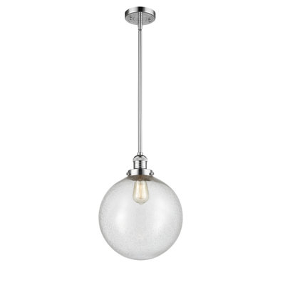 Luminaire suspendu sphère simple à 1 lumière Clermont