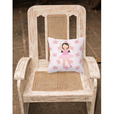 Coussin intérieur/extérieur à poils longs ballerine